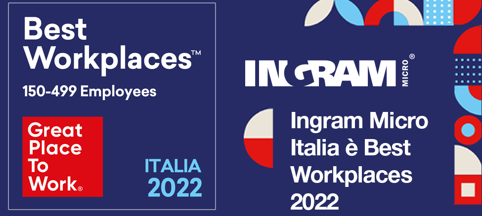 Ingram Micro Italia è stata nominata Best Workplace