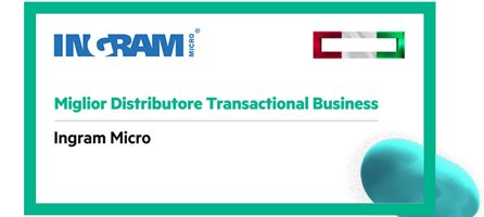 Ingram Micro – Miglior Distributore Transactional Business